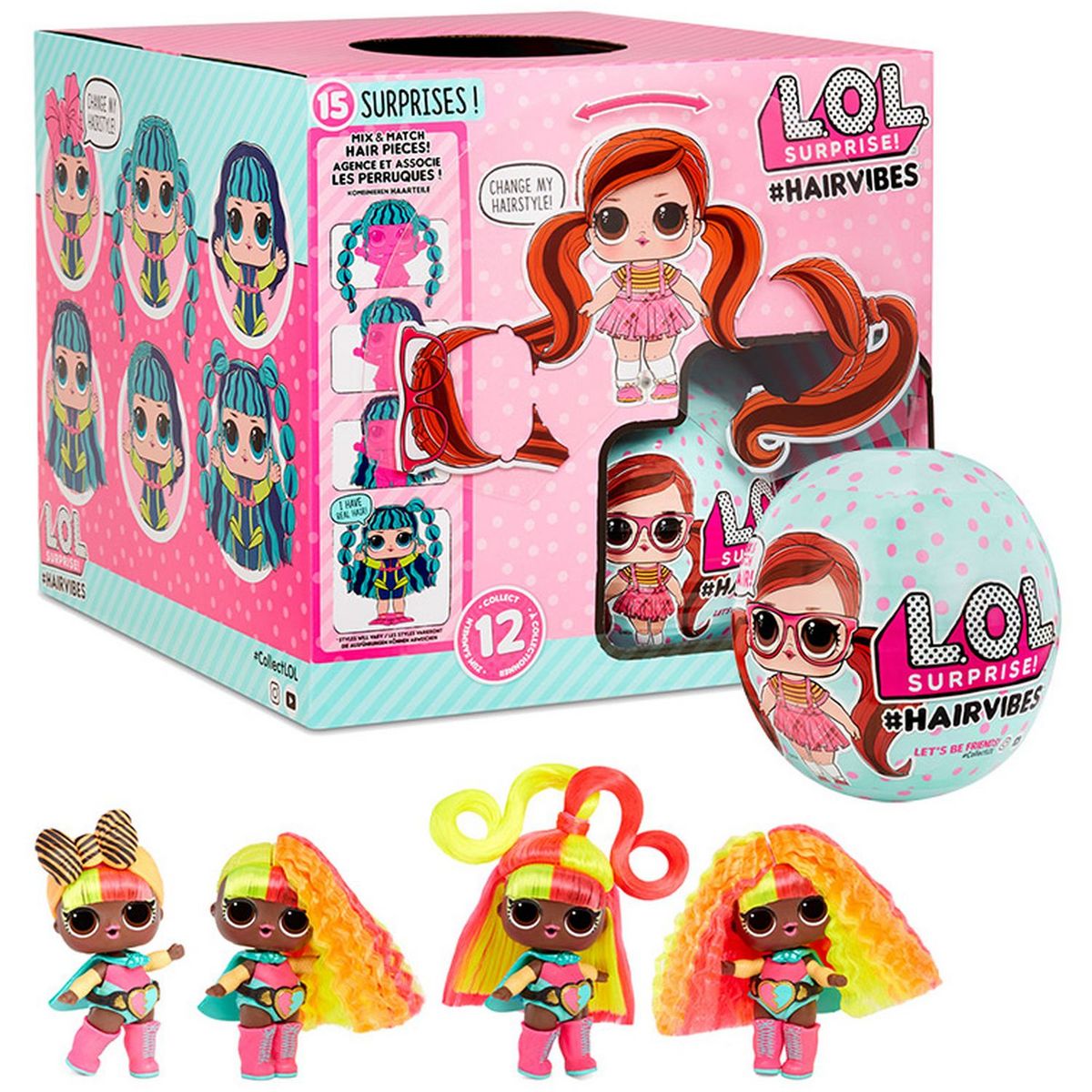 GIOCHI PREZIOSI Poupée LOL Surprise - Hairvibes 