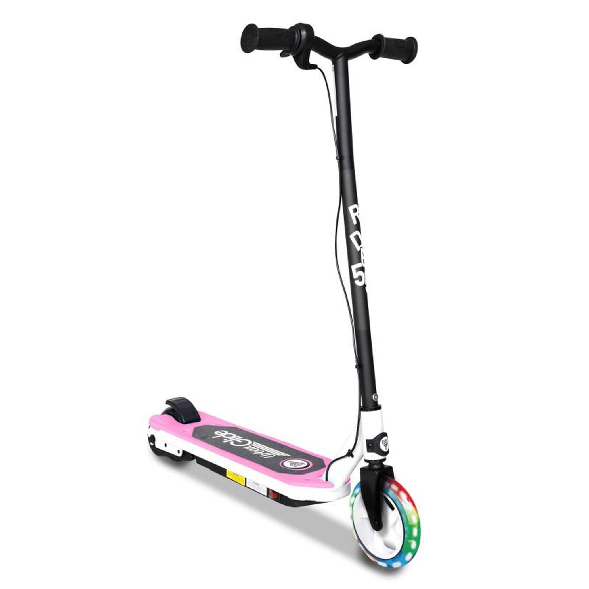 Voir la diapositive 6 : URBANGLIDE Trottinette électrique enfant ride 55 rose – moteur 30w - 10 km/h - autonomie jusqu'a 40 min - 3-8 ans