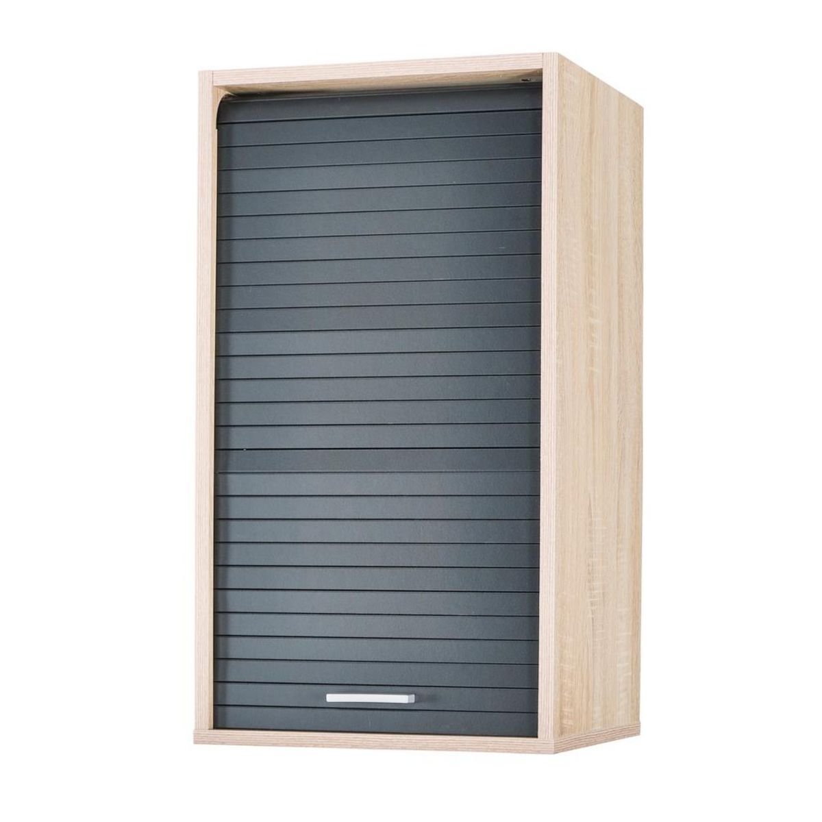 Rangement de cuisine à rideau coloris chêne L40 cm - COOKING