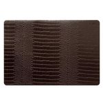 ATMOSPHERA Set de Table  Atmosphera Croco. Coloris disponibles : Marron