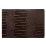 ATMOSPHERA Set de Table  Atmosphera Croco. Coloris disponibles : Marron