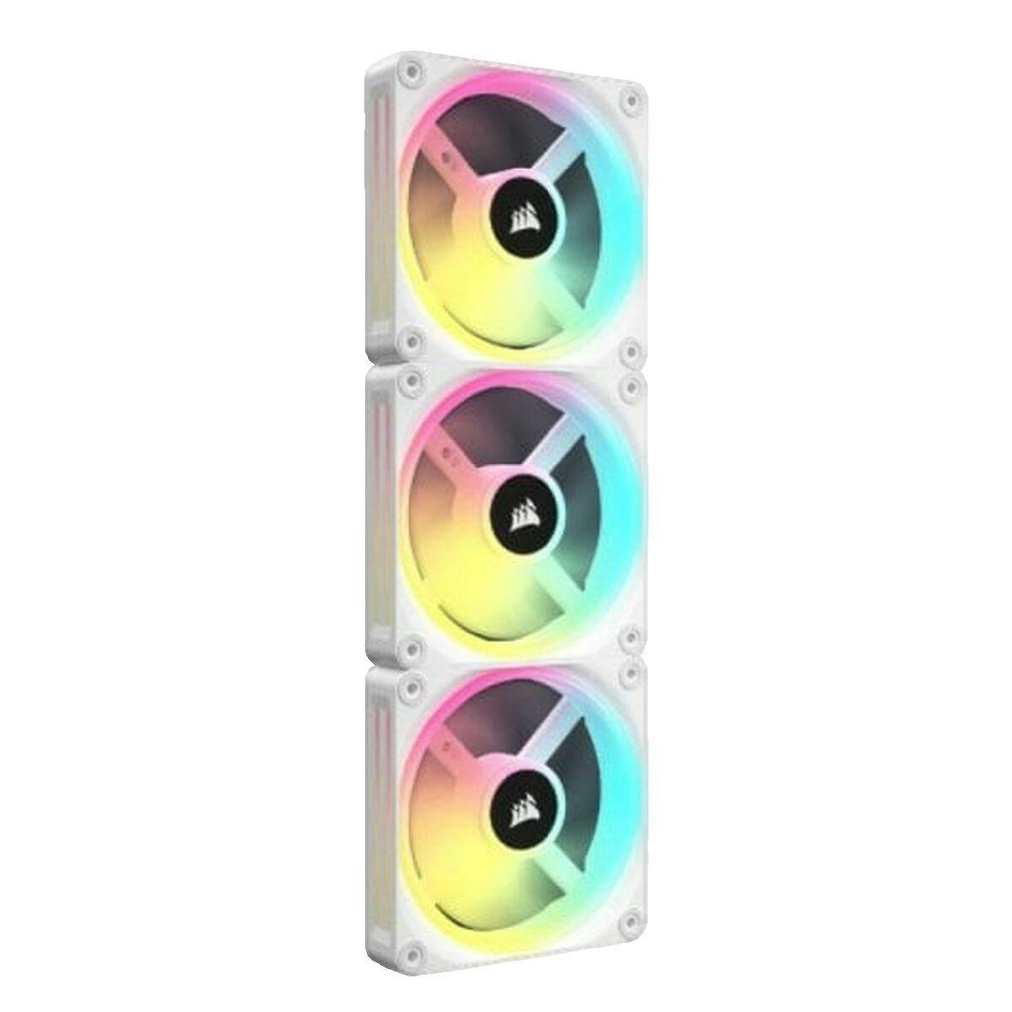 Voir la diapositive 3 : Corsair iCUE LINK QX120 RGB 120mm Blanc