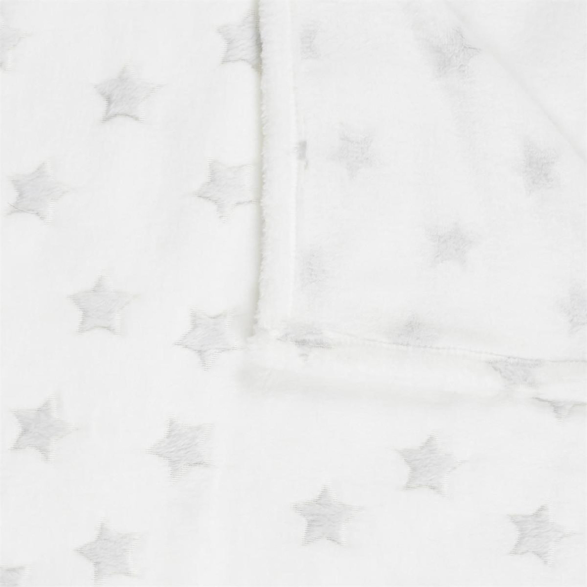 Voir la diapositive 2 : HOME DECO KIDS Plaid phosphorescent enfant  étoiles  120x150cm blanc
