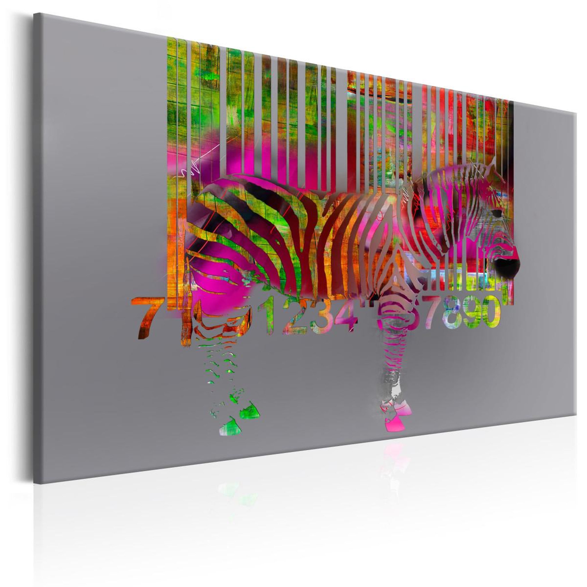 Paris Prix Tableau imprimé  code of zebra  40x60cm