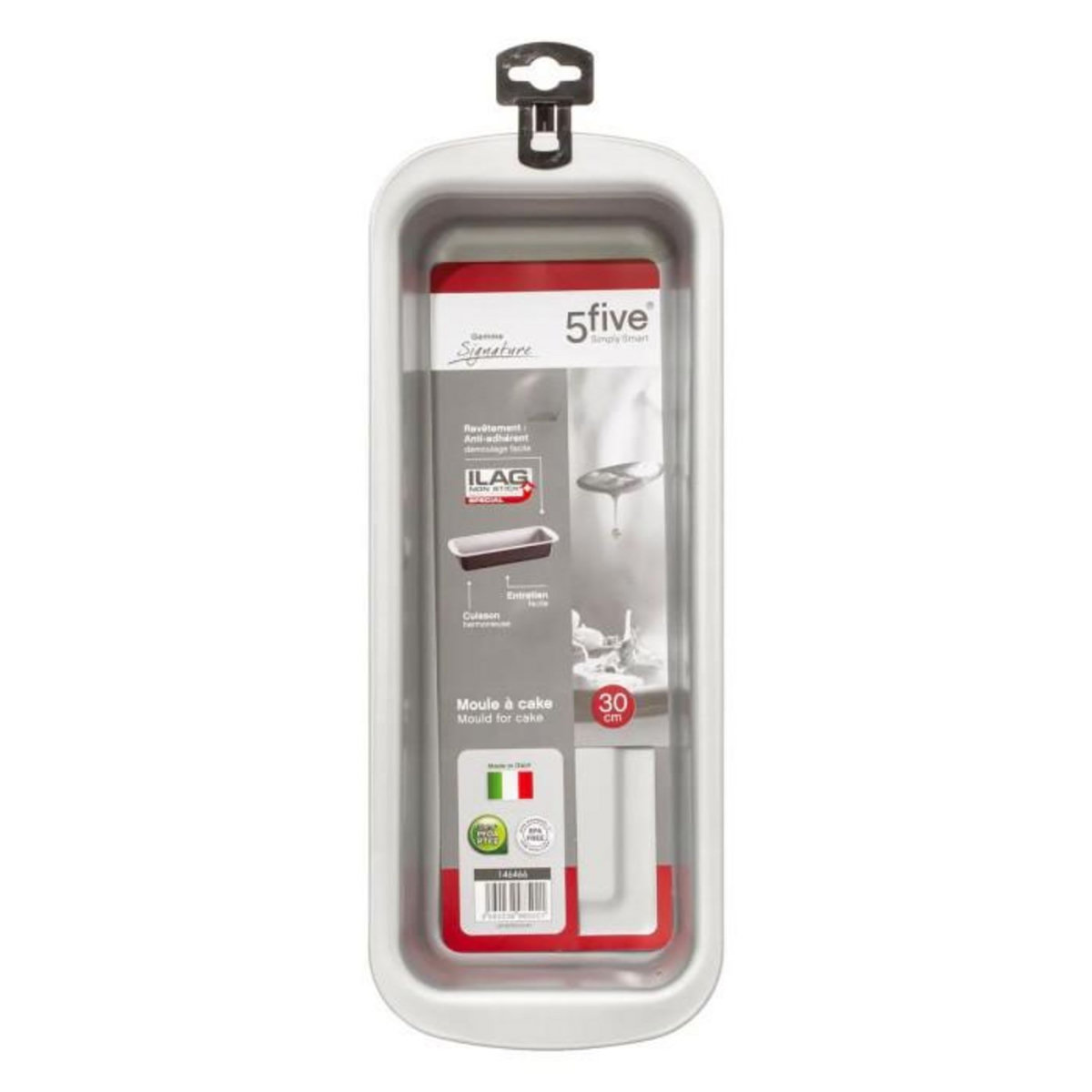 FIVE Moule à Cake  Signature  30cm Noir