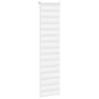 Voir la diapositive 3 : VIDAXL Store zebre blanc 65x230 cm largeur du tissu 60,9 cm polyester