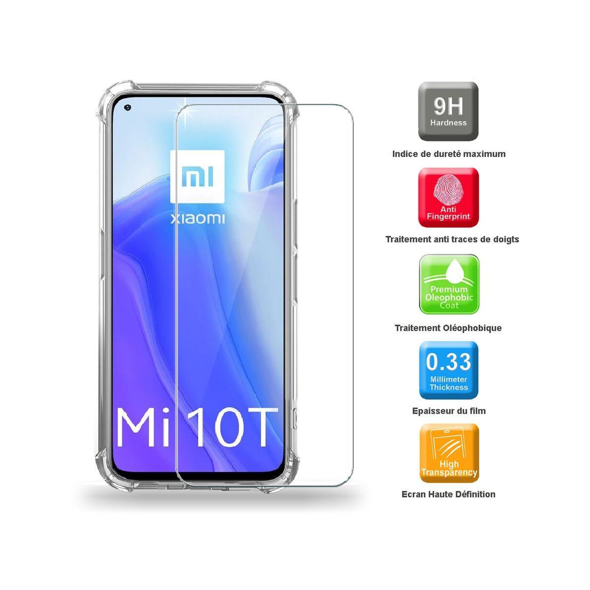 Voir la diapositive 2 : IBROZ Coque xiaomi mi 10t coque antichoc