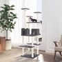 Voir la diapositive 1 : VIDAXL Arbre a chat avec griffoirs en sisal Gris fonce 167 cm