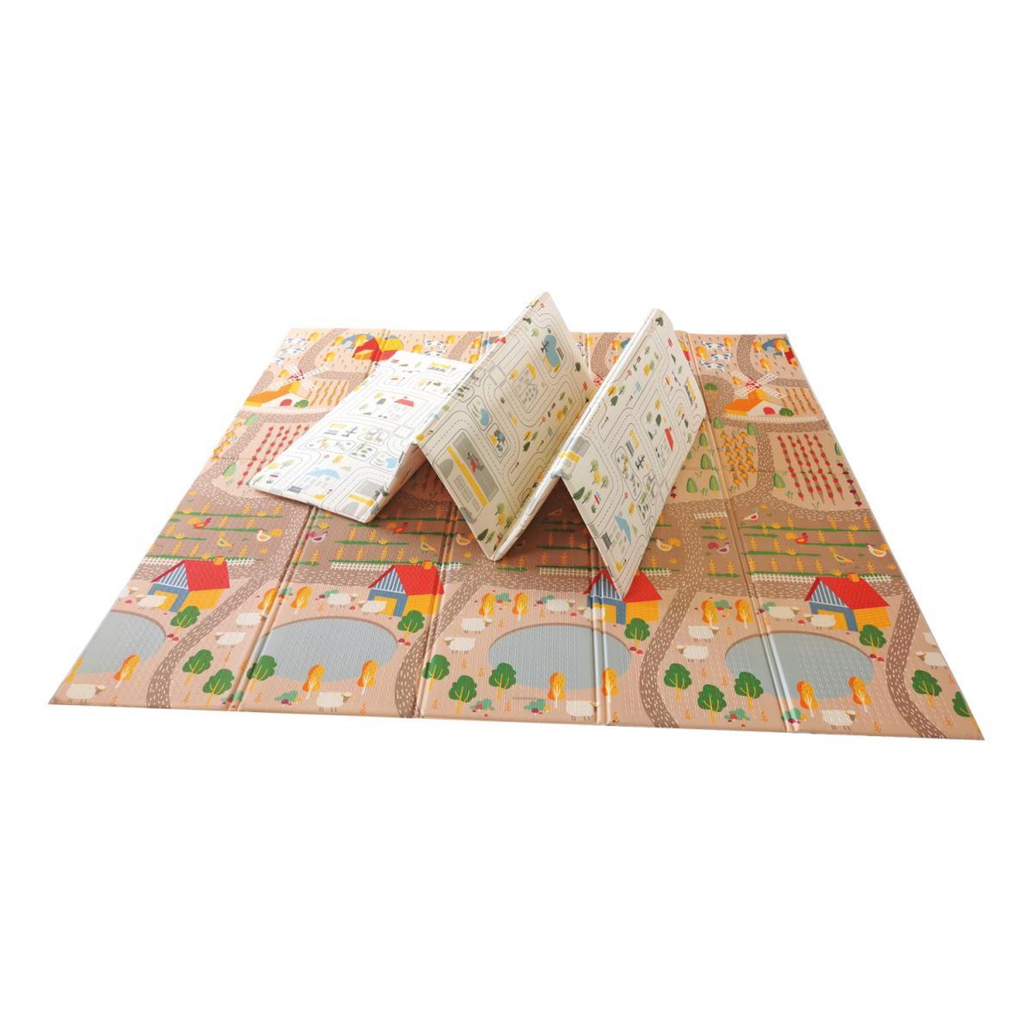 Voir la diapositive 3 : Asalvo Tapis de jeu pliable 200 X 180 Farm-City