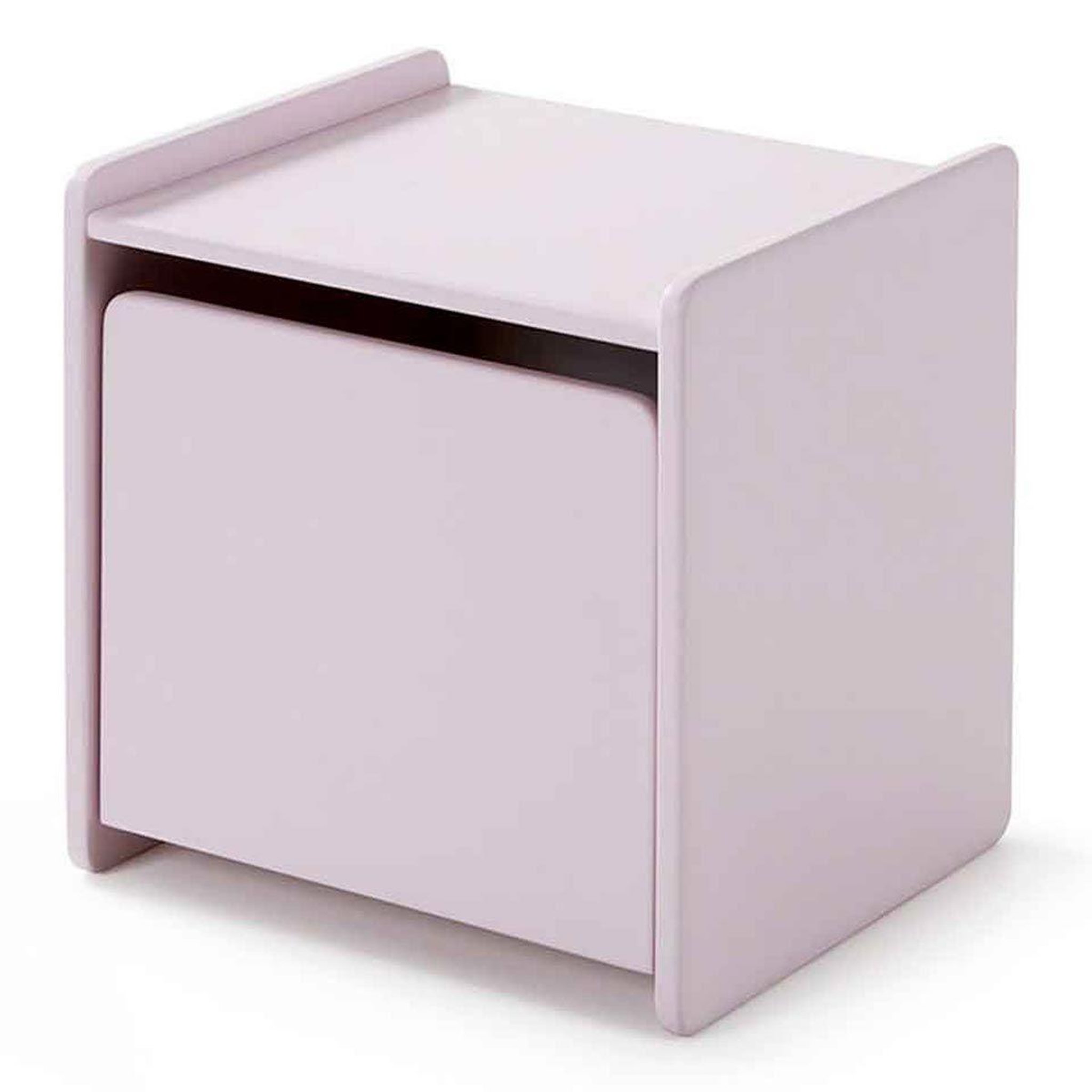 Paris Prix Table de Chevet Enfant  Kiddy  40cm Rose