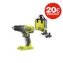 Voir la diapositive 1 : Ryobi Perceuse Visseuse RYOBI - R18DD2-220S - 18V One Plus - 2 batteries 2,0Ah - 1 chargeur