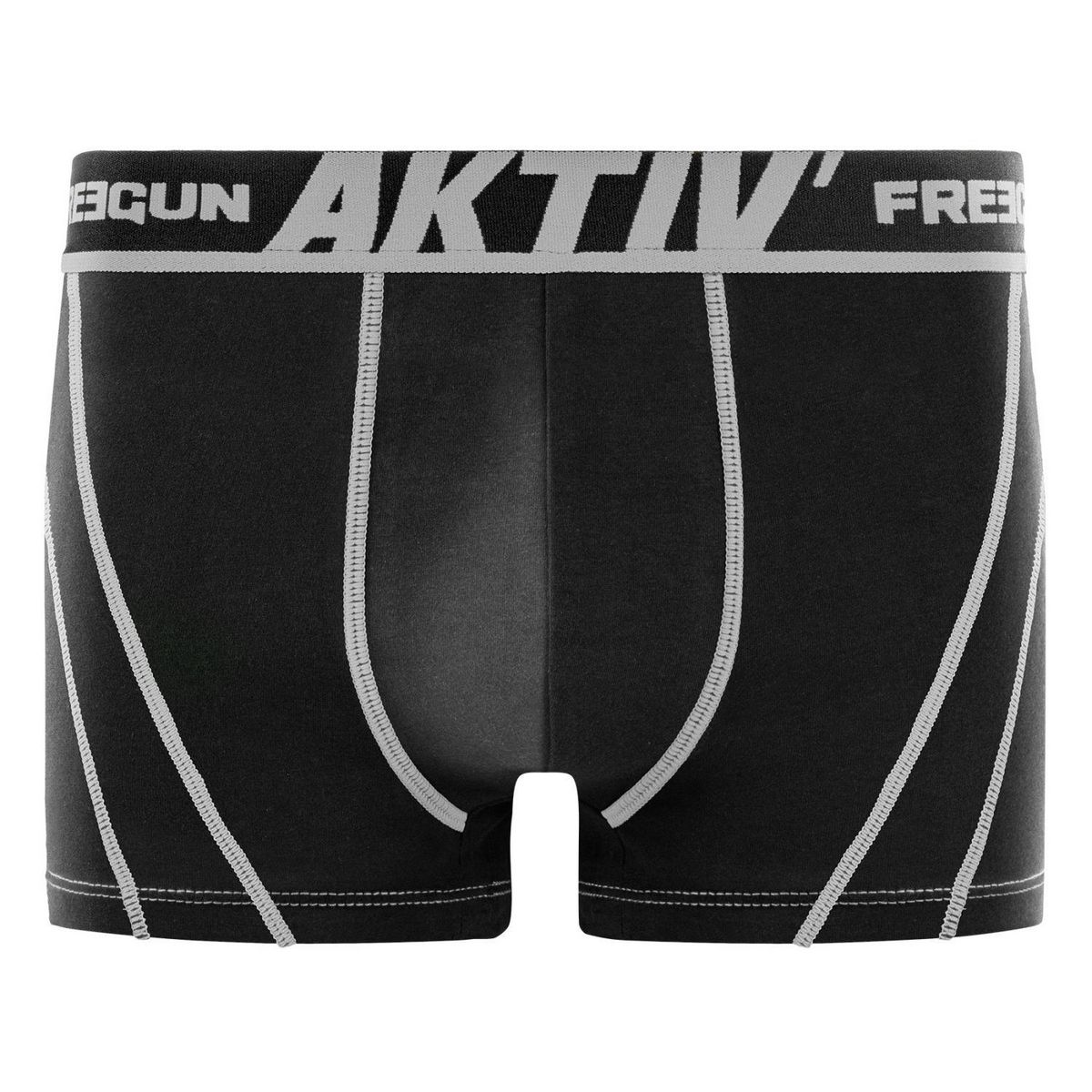 FREEGUN Lot de 4 boxers en coton homme Aktiv