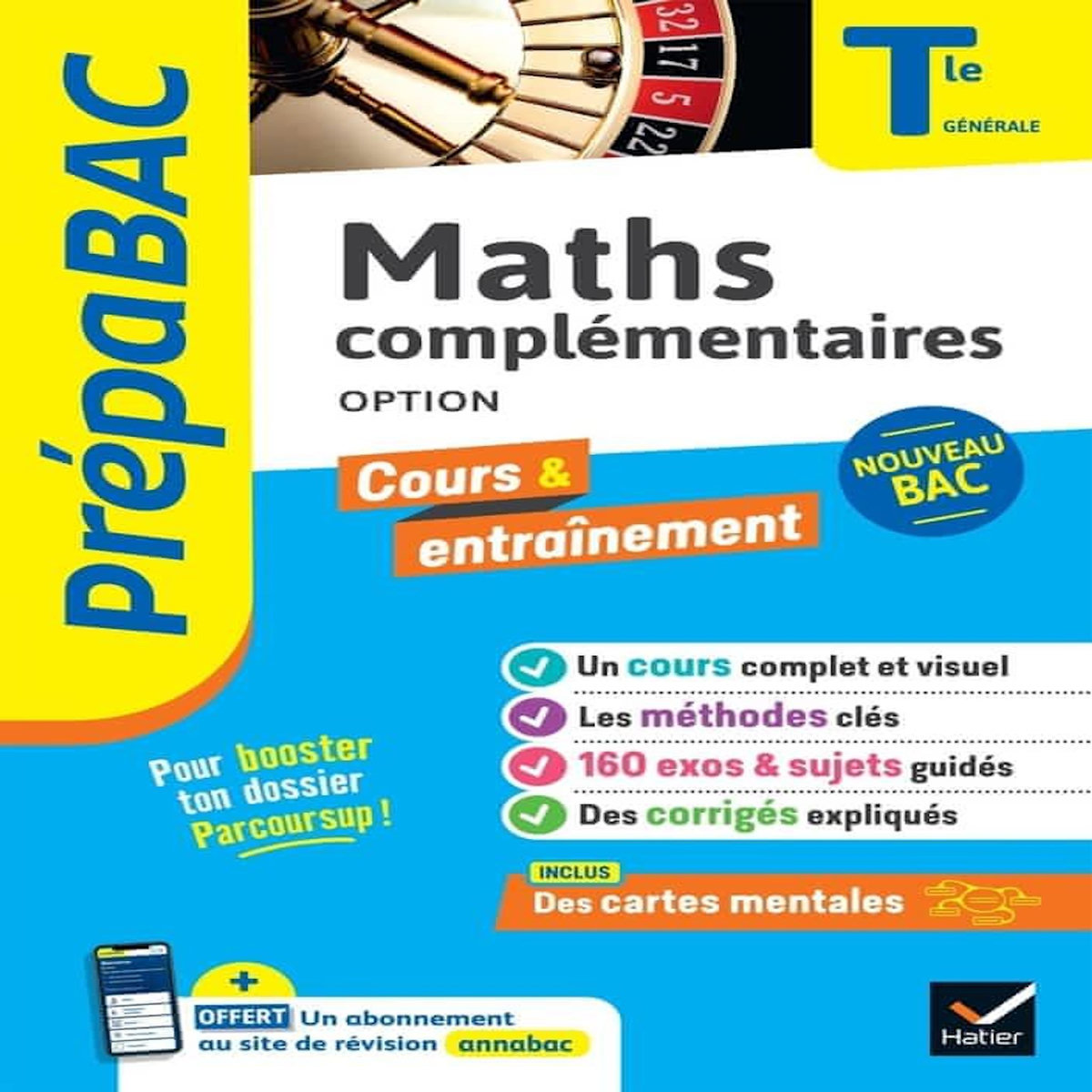 MATHS COMPLEMENTAIRES (OPTION) TLE GENERALE. EDITION 2024, Abadie Michel