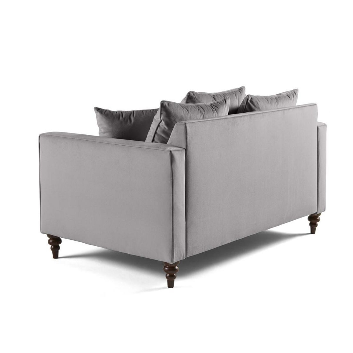 BEST MOBILIER Flamingo - canapé droit 2 places en velours