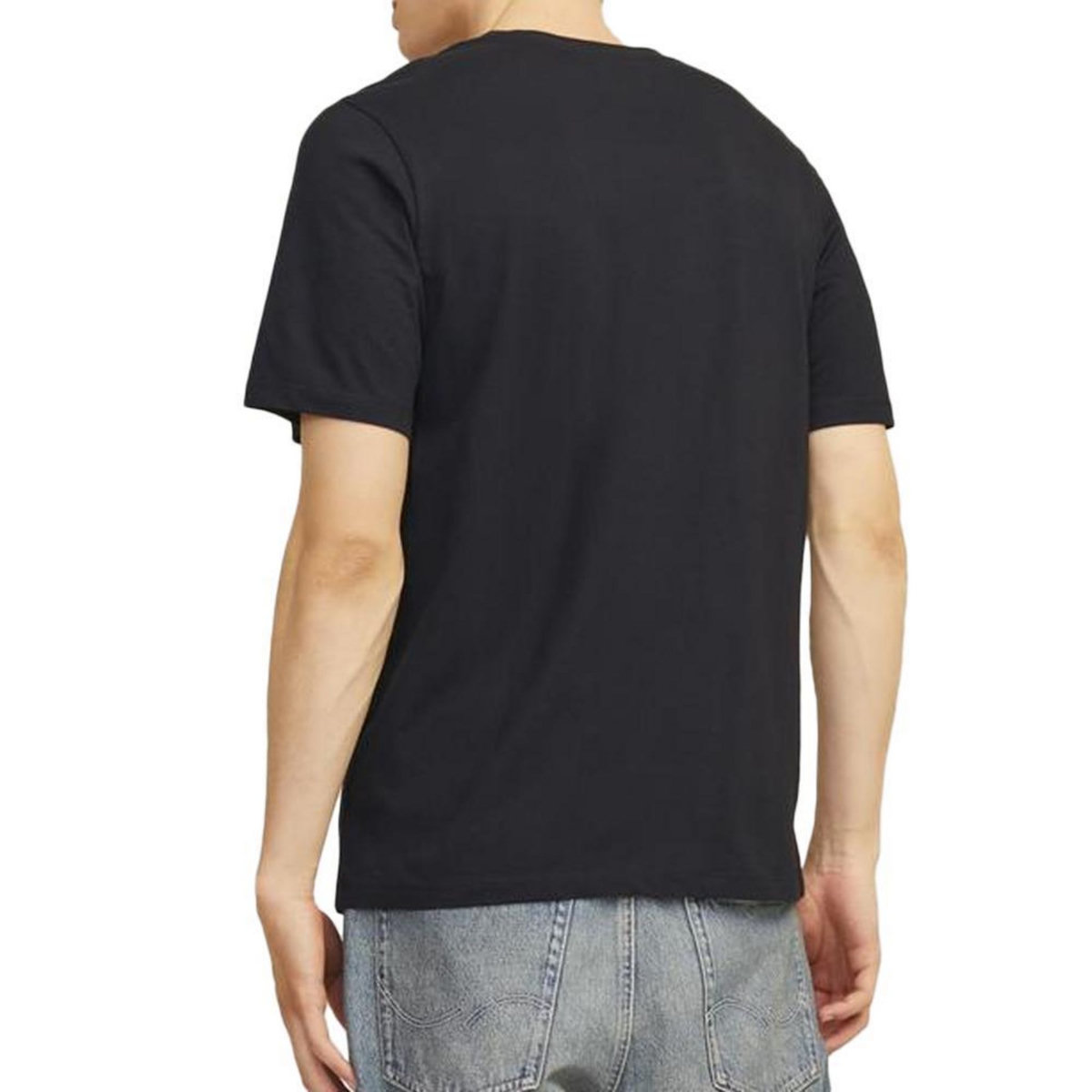 Jack & Jones T-Shirt /Blanc Homme Jack & Jones Neck