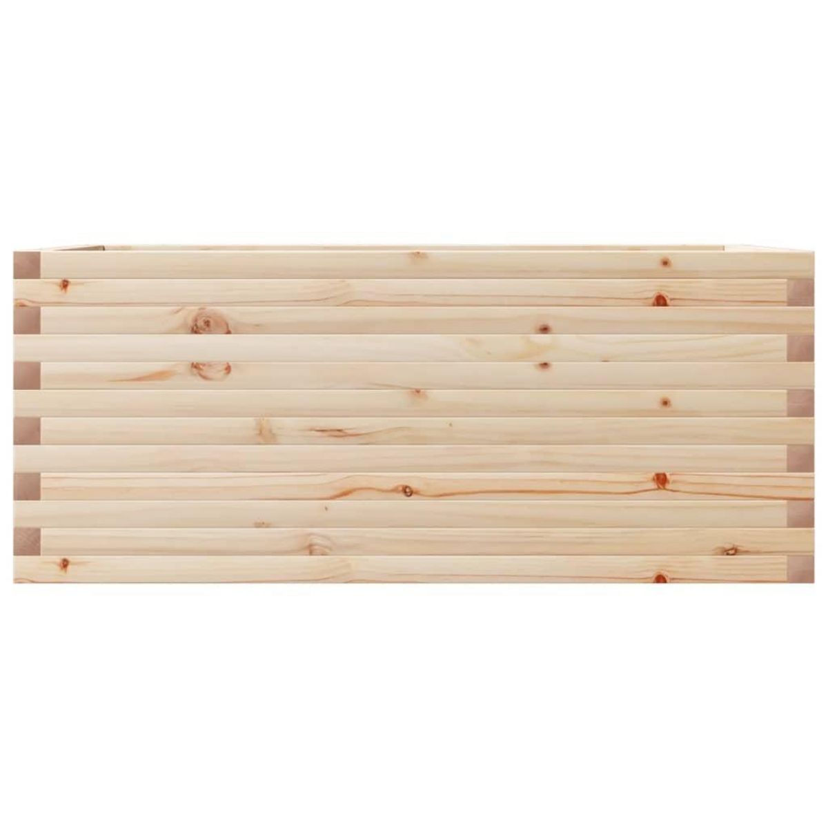 VIDAXL Jardiniere 110x60x45,5 cm bois de pin massif