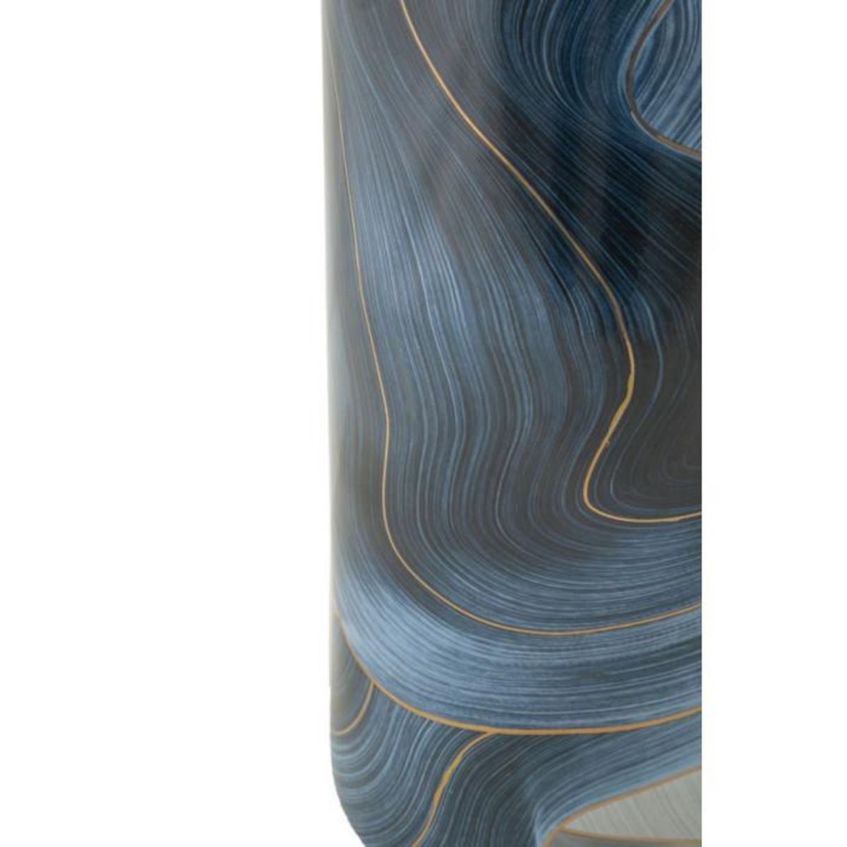 Paris Prix Vase Cylindrique en Céramique  Elegant  34cm Bleu