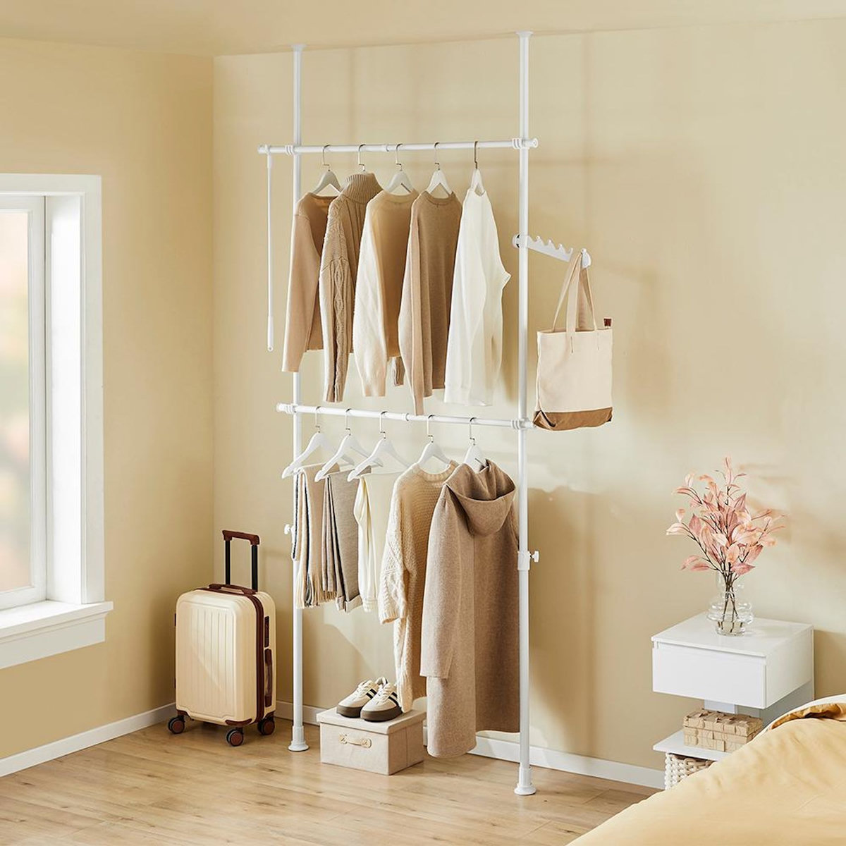 SOBUY SoBuy - Portemanteau Sur Pied réglable - Industriel - FRG109-II