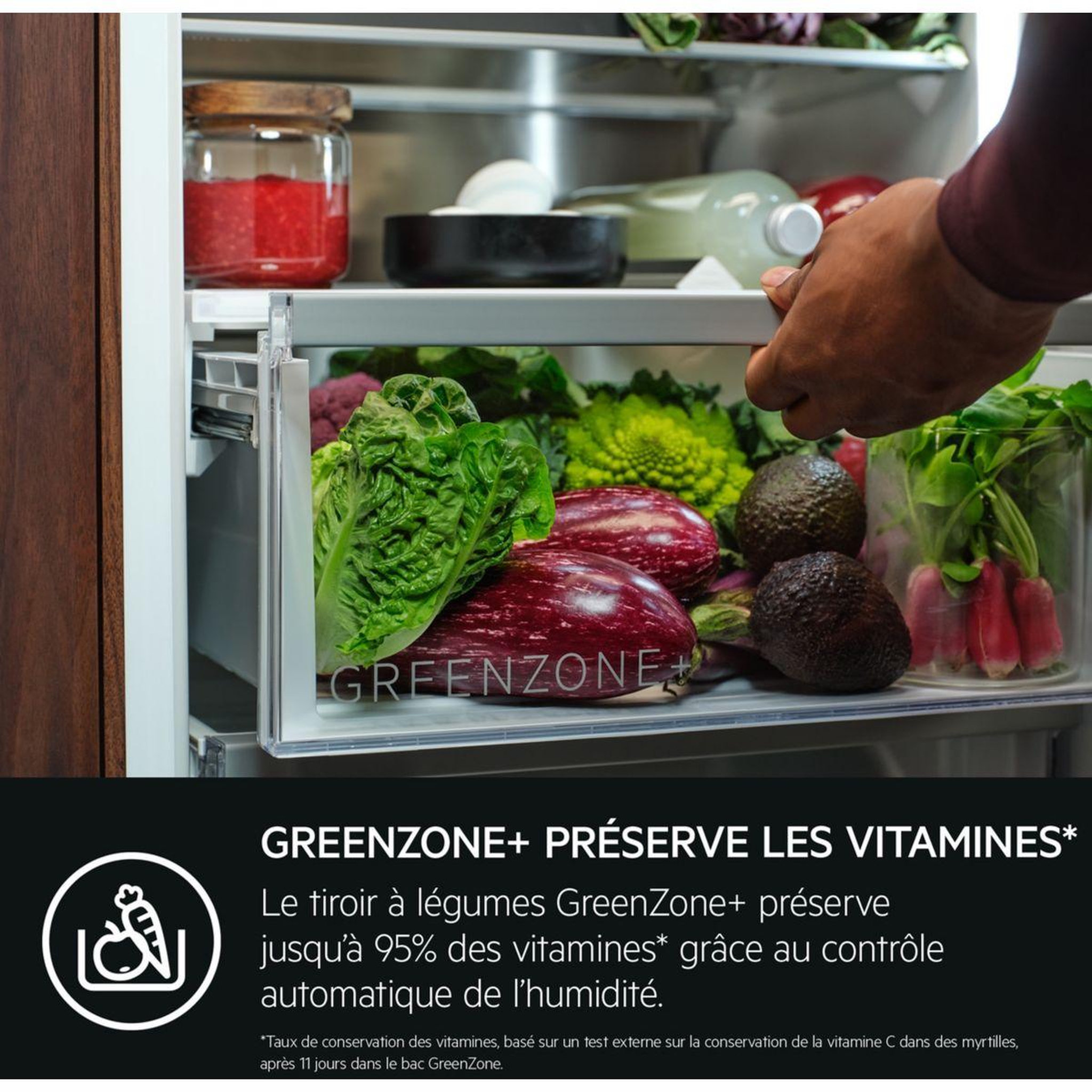Voir la diapositive 4 : AEG Réfrigérateur combiné tc9ms181bs