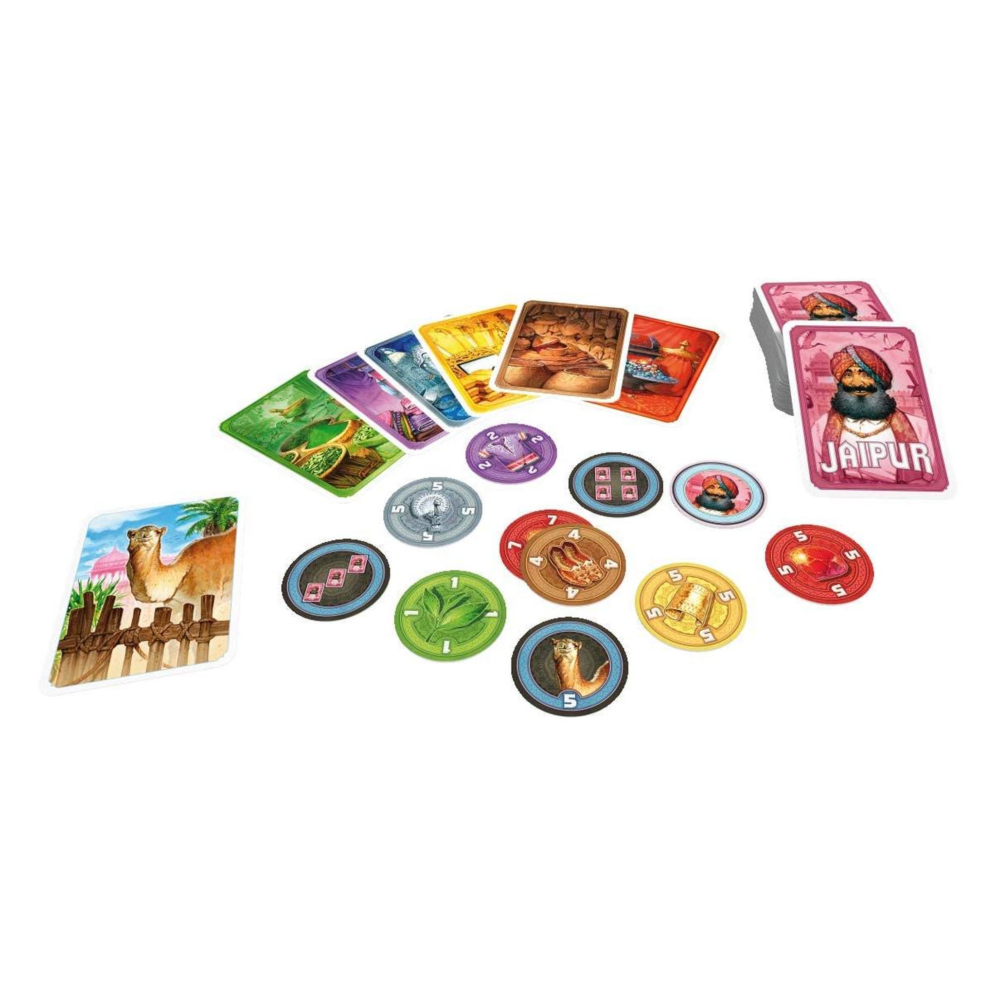 Voir la diapositive 2 : Cocktail Games Jaipur jeu de strategie asmodee