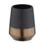 Voir la diapositive 1 : Wenko Gobelet de salle de bain design Brandol - Noir