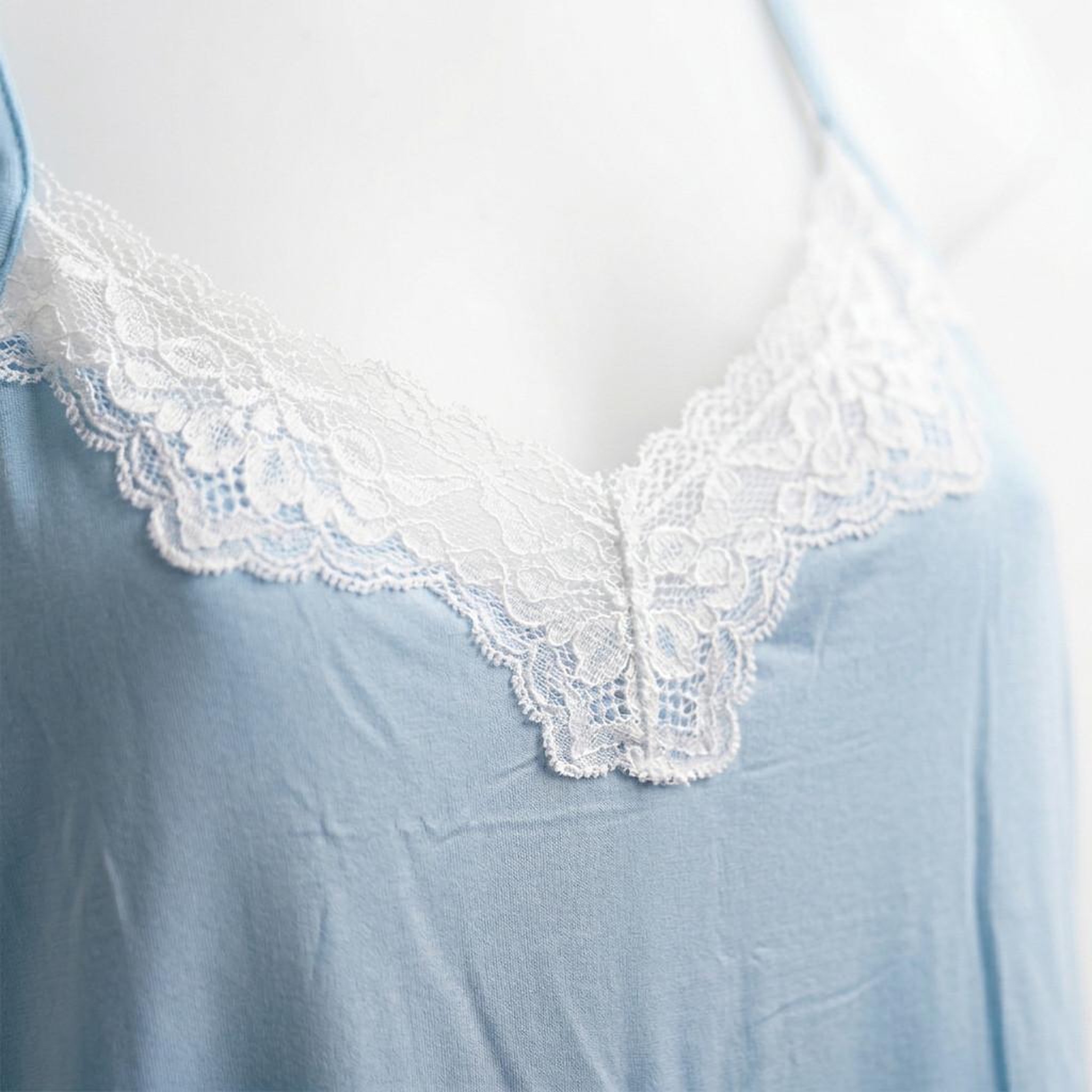 Voir la diapositive 3 : OZABI OZABI Nuisette et Kimono Femme 2 Pièces Viscose Dentelle Florale Ceinture