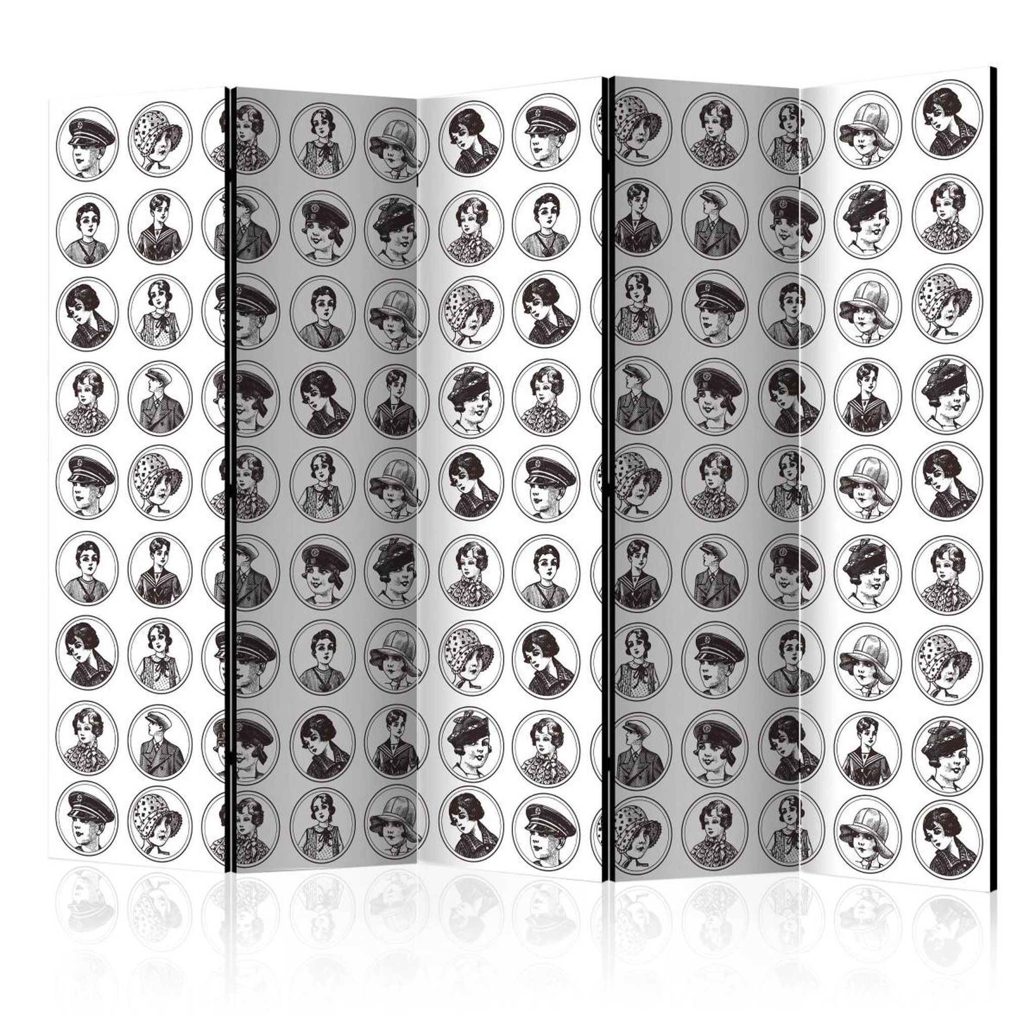 Paris Prix Paravent 5 volets  20s&30s  172x225cm