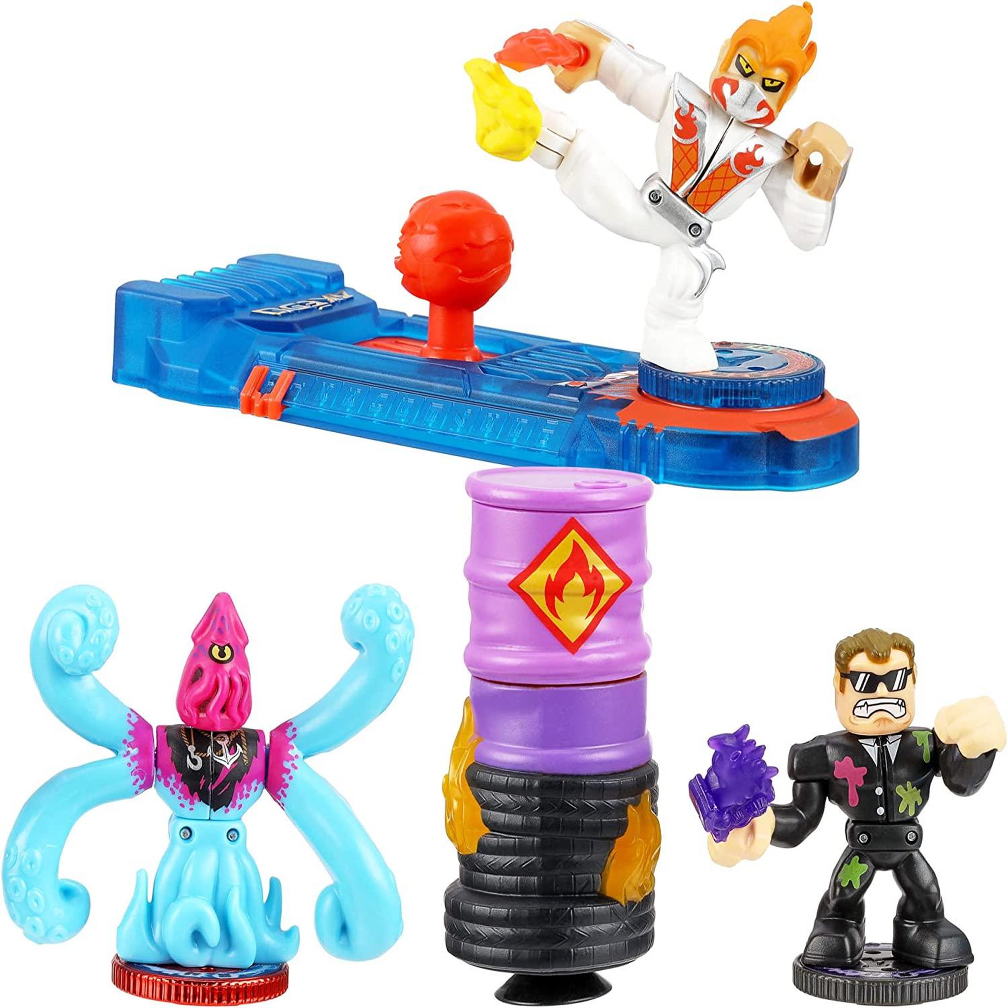 Voir la diapositive 1 : MOOSE TOYS Pack Starter Powerstorm Kick Attack - Akedo