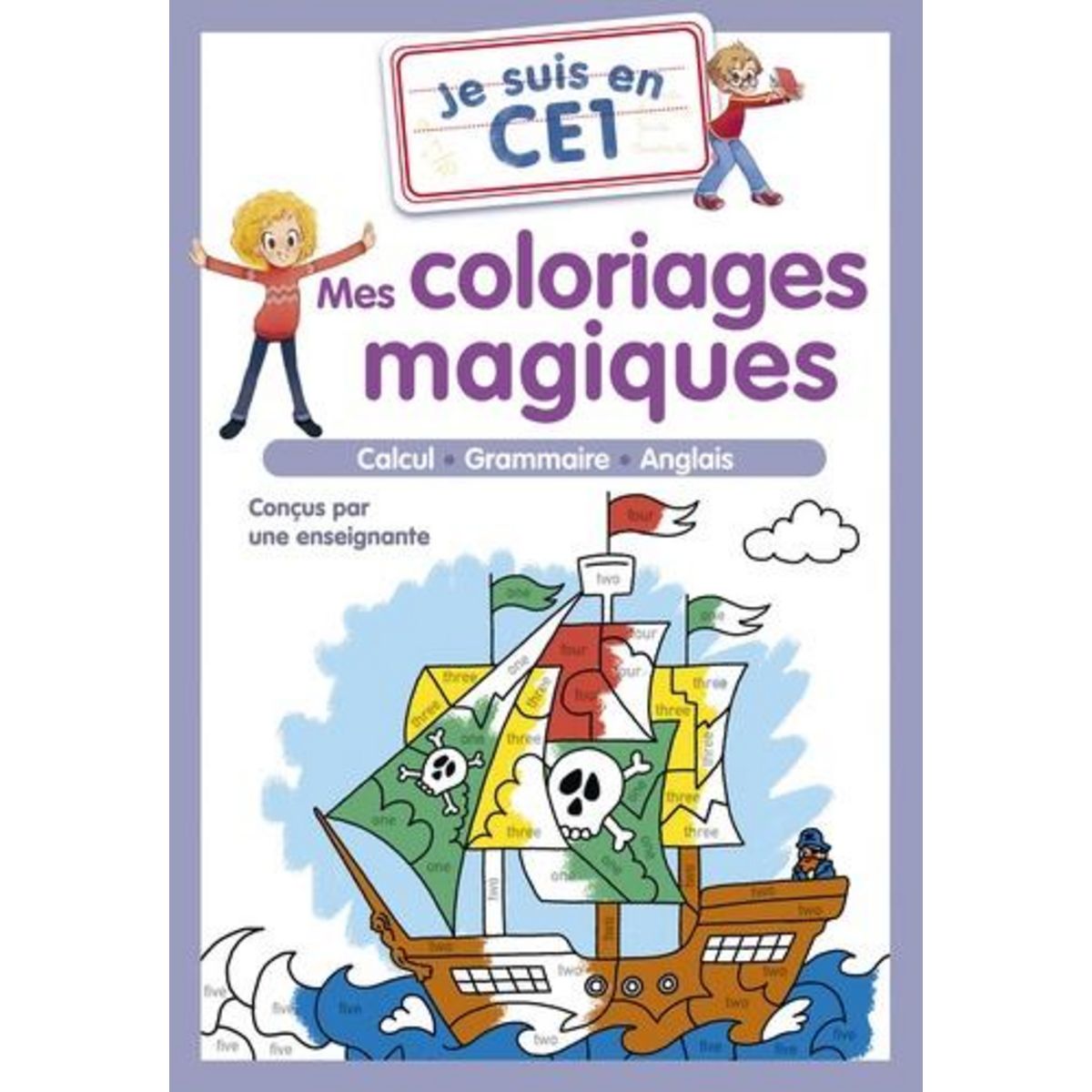 MES COLORIAGES MAGIQUES. JE SUIS EN CE1, Magdalena