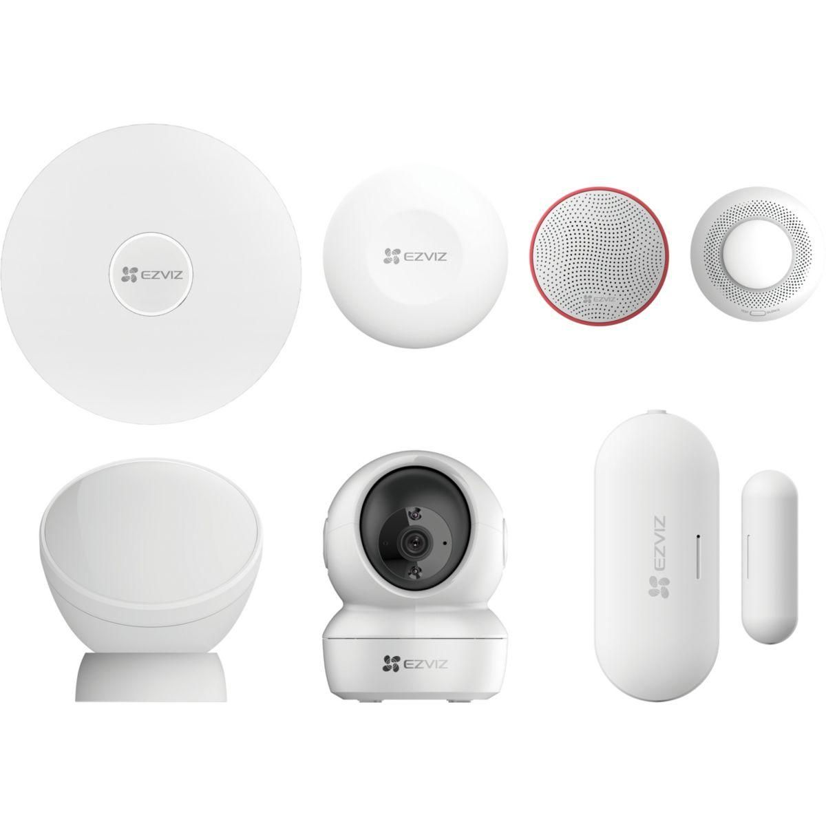 EZVIZ Pack sécurité 9 modules + 1 caméra int 2MP