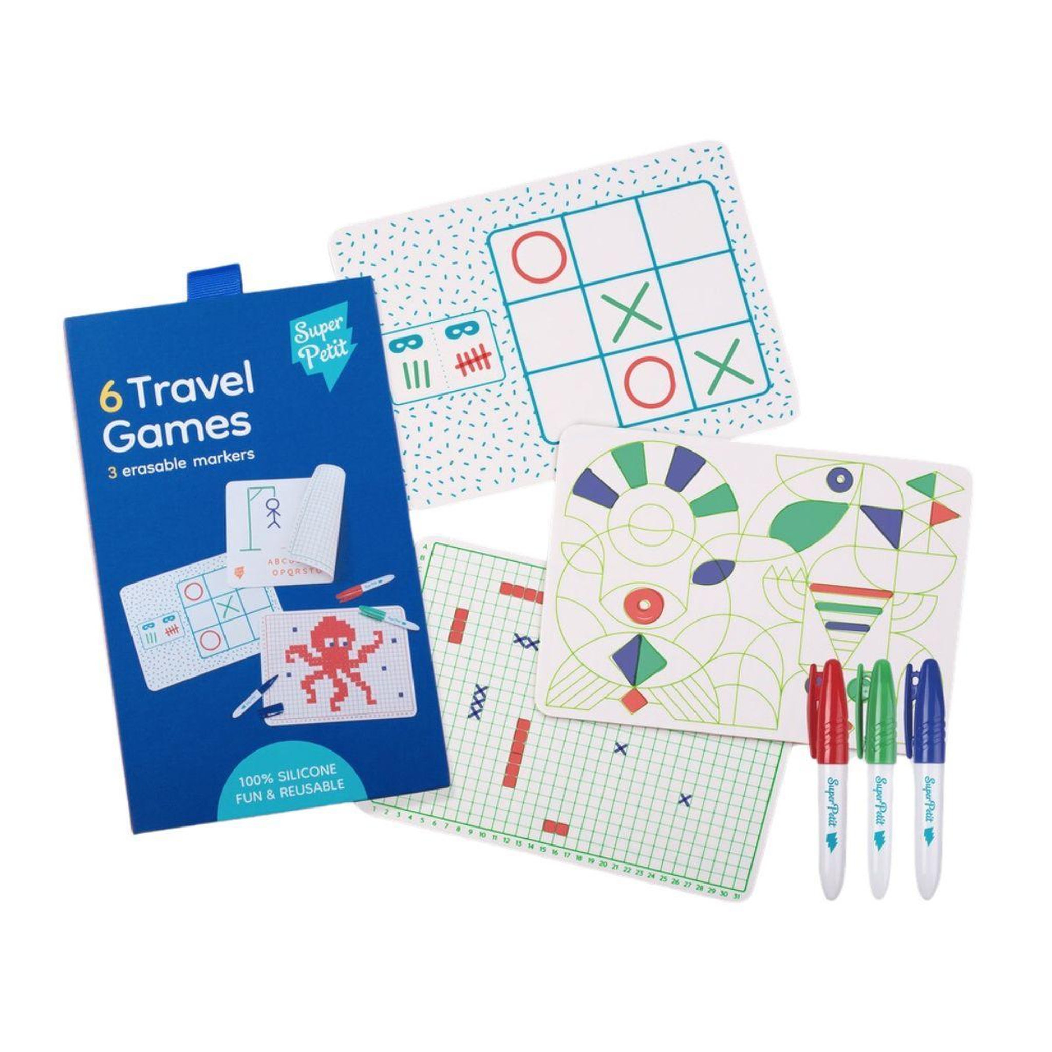 SUPER PETIT Kit 6 travel games
