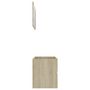 Voir la diapositive 5 : VIDAXL Ensemble de meubles de salle de bain 2 pcs chene sonoma