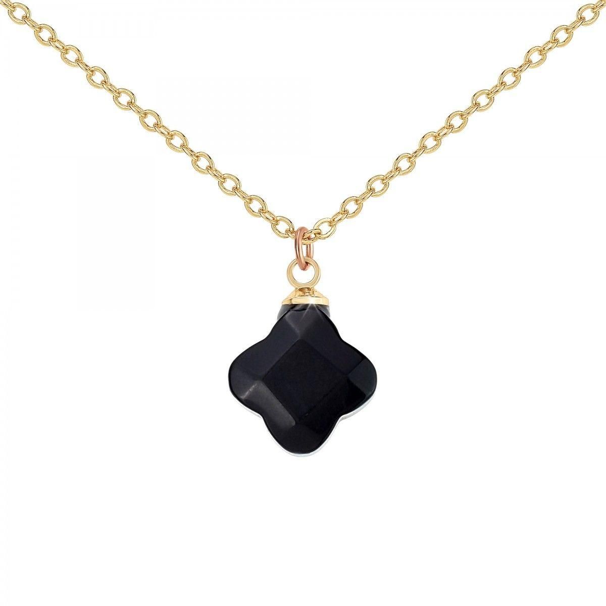 SC BOHEME Collier SC Bohème orné d'une obsidienne