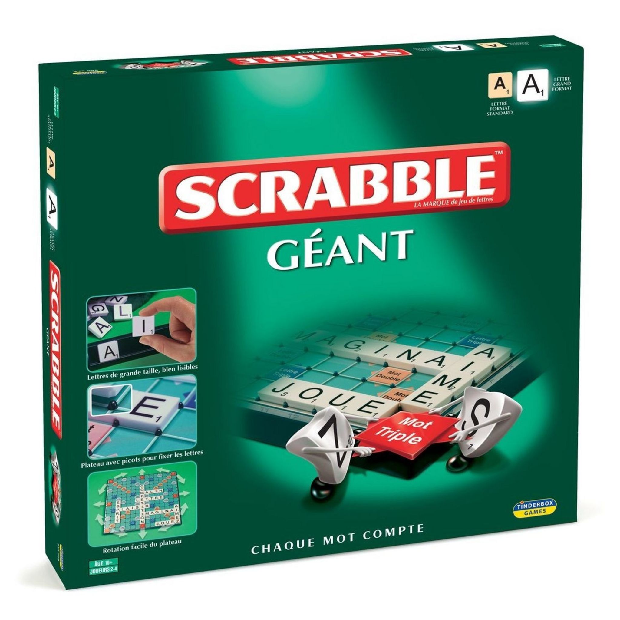 MEGABLEU Jeu Scrabble géant 