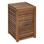 Voir la diapositive 2 : ATMOSPHERA Panier à linge 65L bois acacia