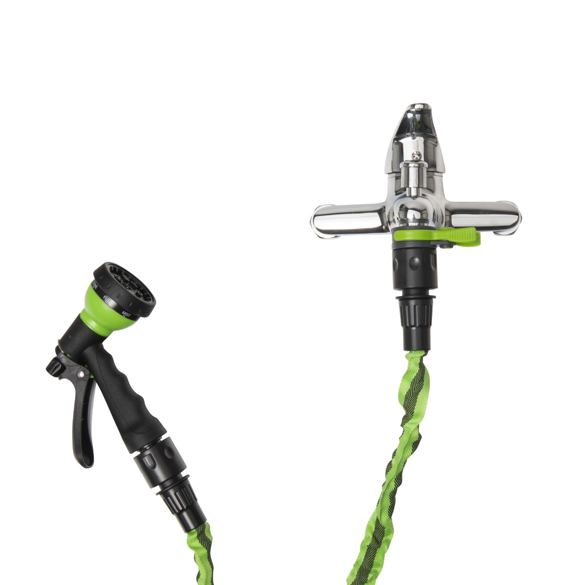 Voir la diapositive 4 : WERKAPRO Adaptateur arrosage pour robinet d'intérieur WERKA PRO