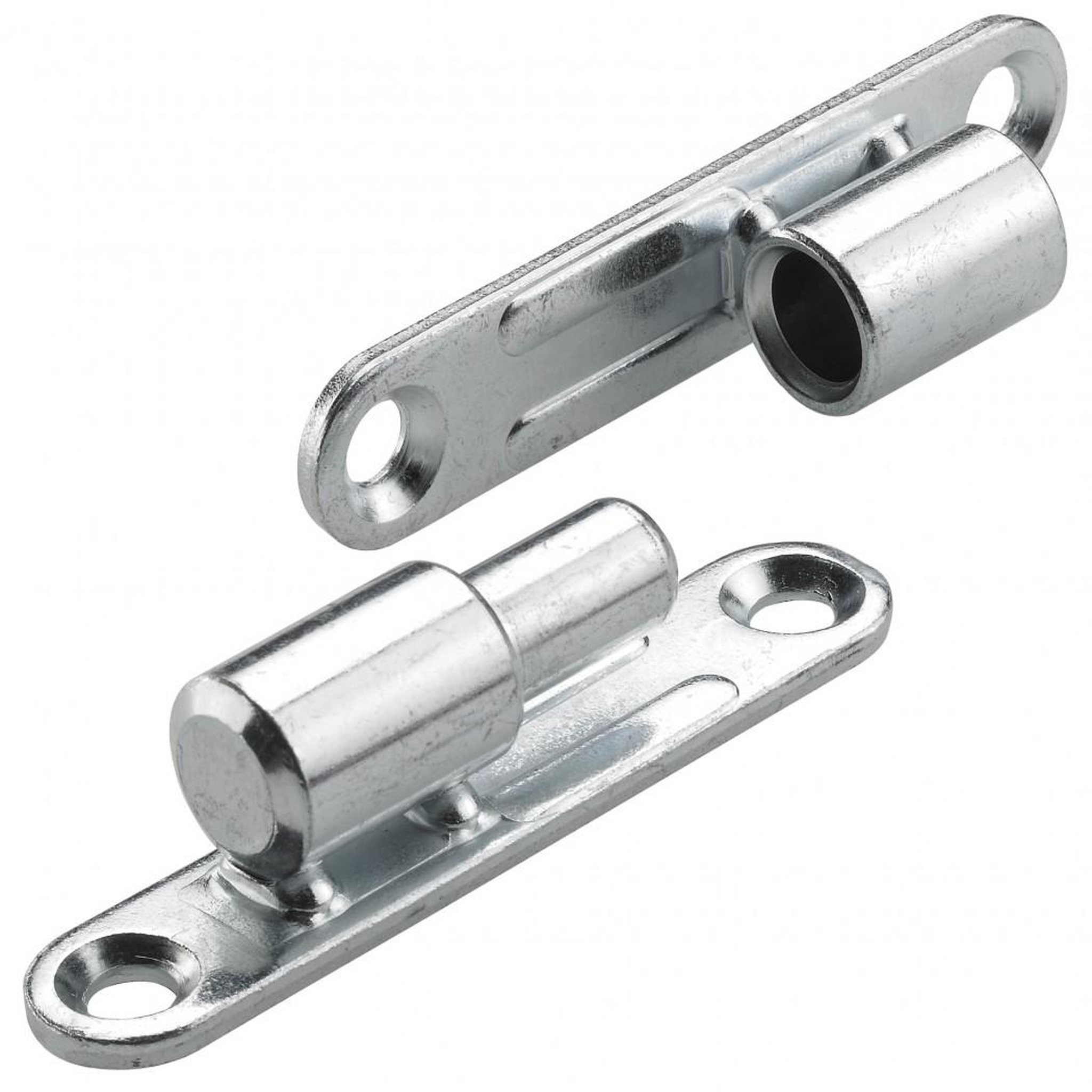 CENTRALE BRICO Lot de 2 paumelles acier pour meuble HETTICH, L.97 x l.70 mm x Diam.13 mm
