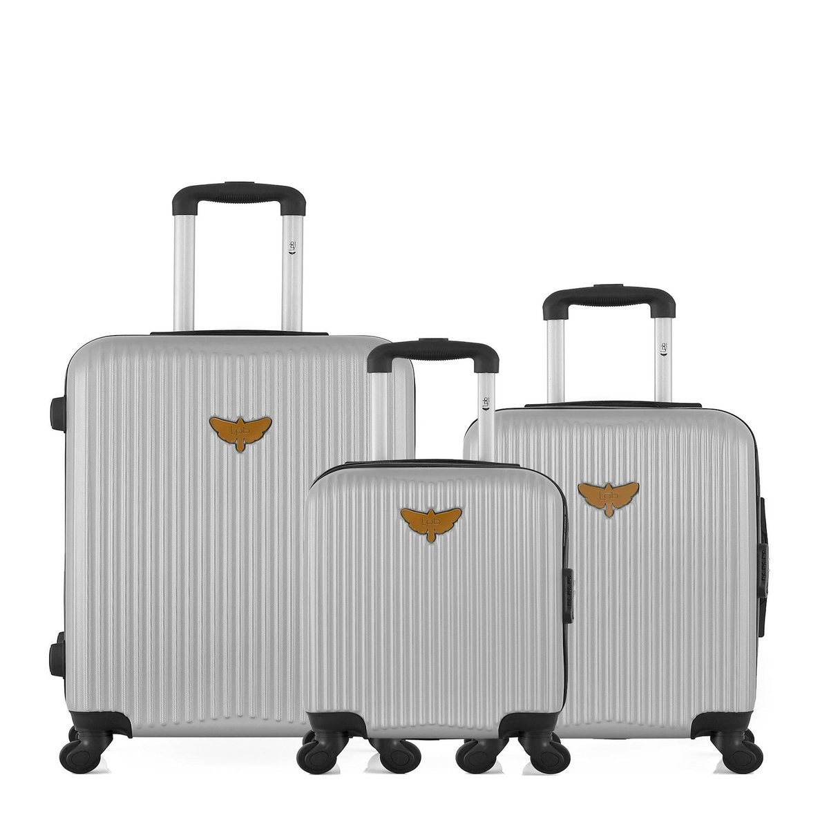 LES P'TITES BOMBES LPB LPB LUGGAGE - Lot de 3 - Valise weekend, valise cabine et valise cabine XXS AGATA