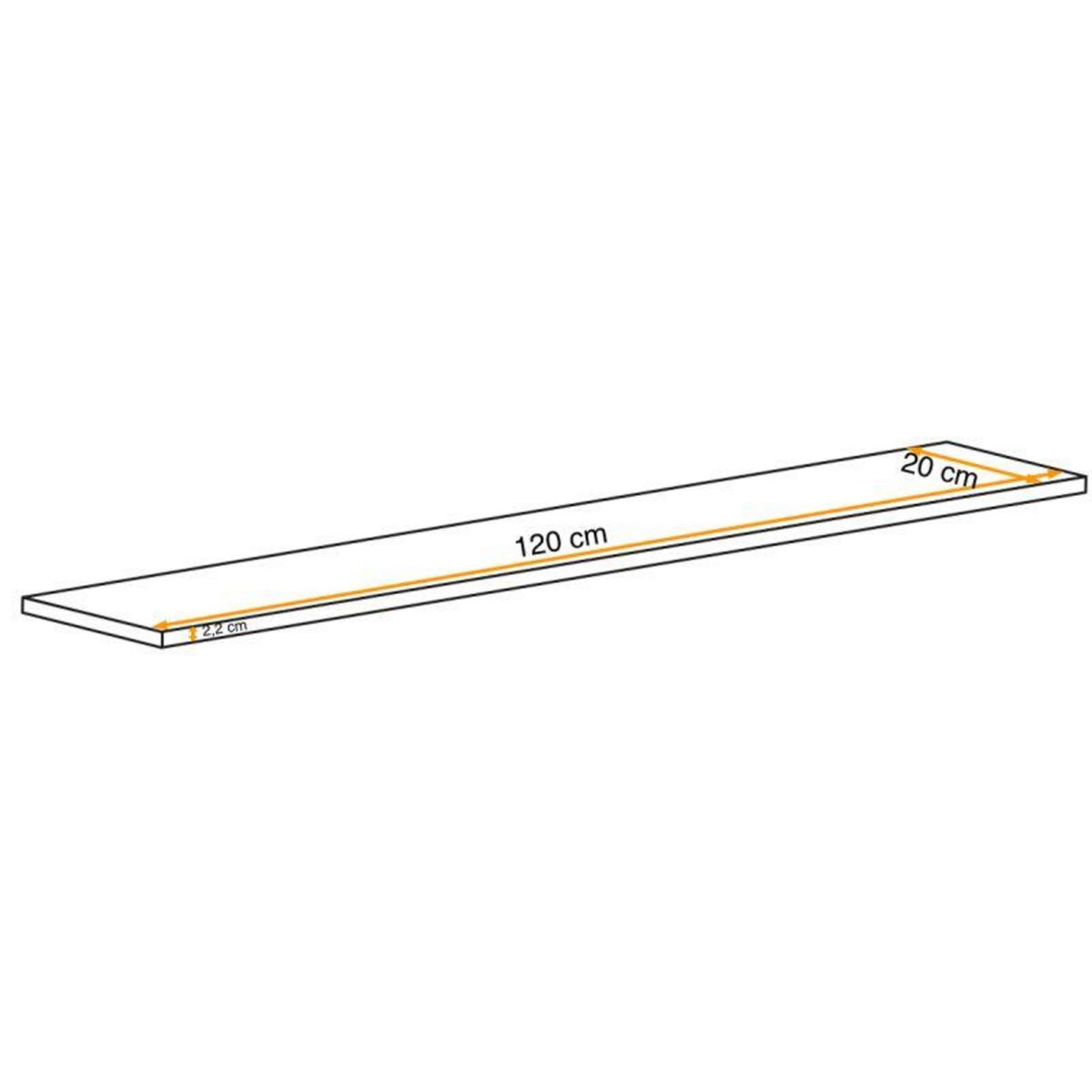 Paris Prix Étagère Murale Design  Switch  120cm Gris