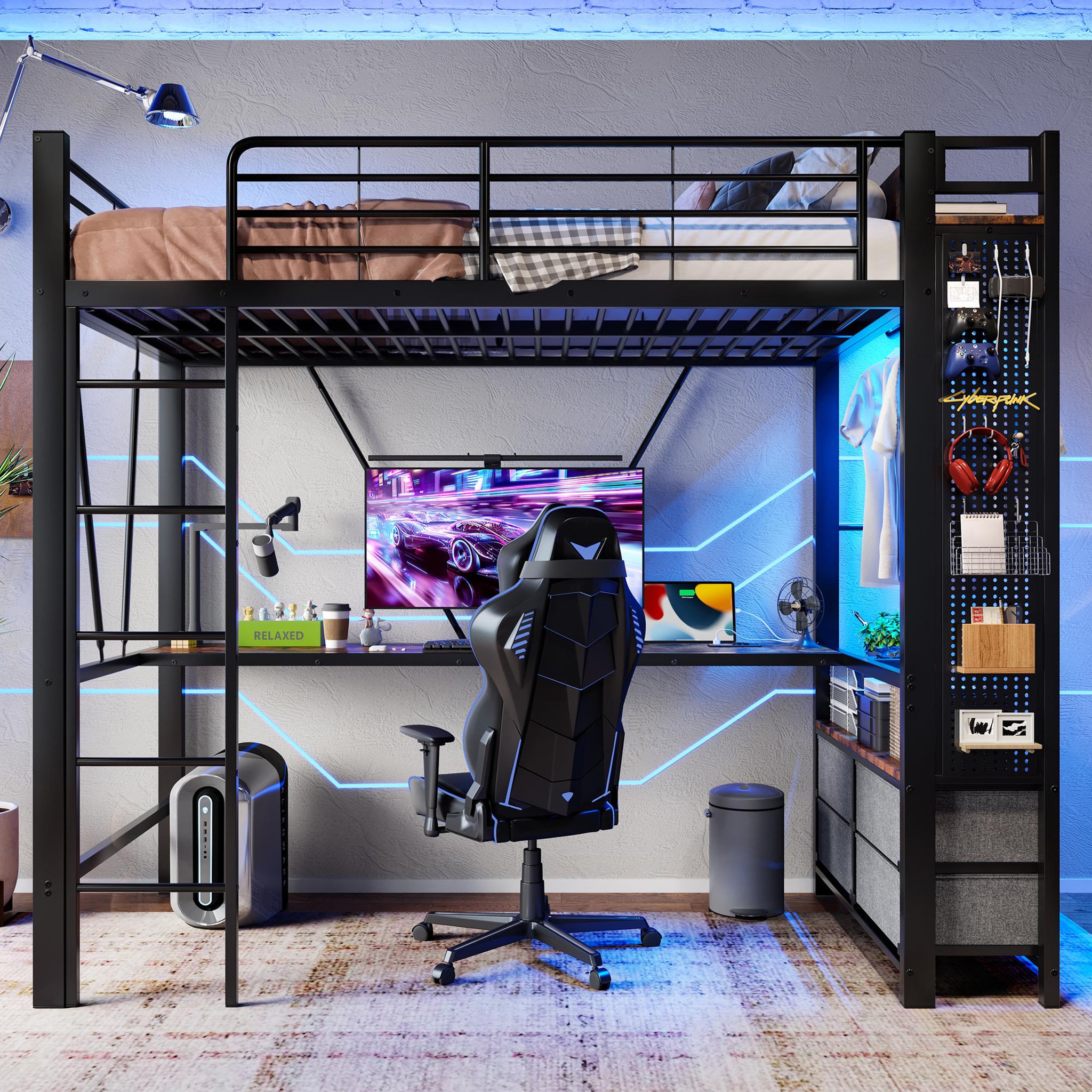Voir la diapositive 2 : MERAX Lit mezzanine