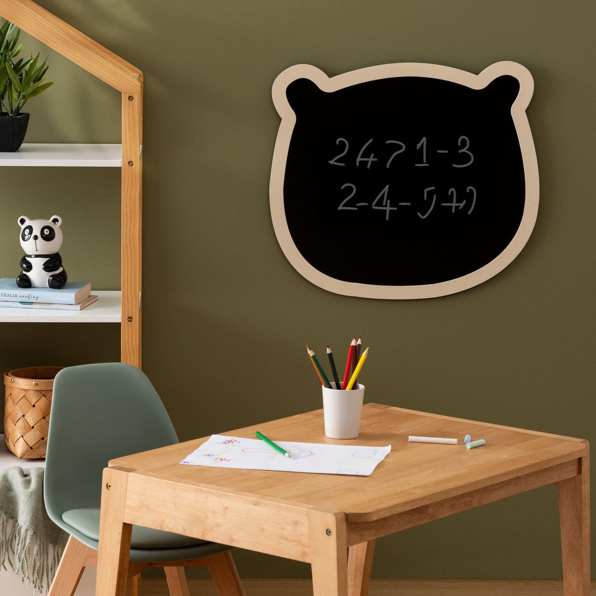 Voir la diapositive 4 : ATMOSPHERA Tableau ardoise ourson