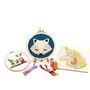 Voir la diapositive 2 : Graine créative Coffret Punch needle Ø 20 cm - Renard