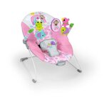 Bright Starts BRIGHT STARTS Transat pink paradise, vibrations apaisantes, jouets interactifs, des la naissance