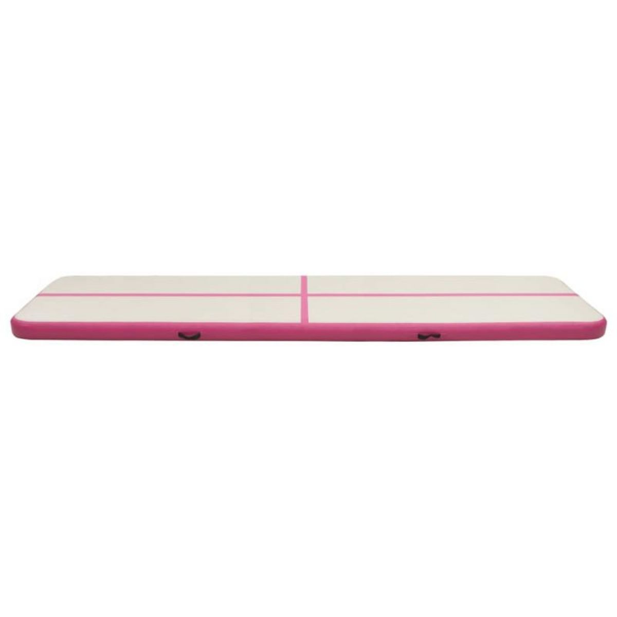 VIDAXL Tapis gonflable de gymnastique avec pompe 800x100x15cm PVC Rose