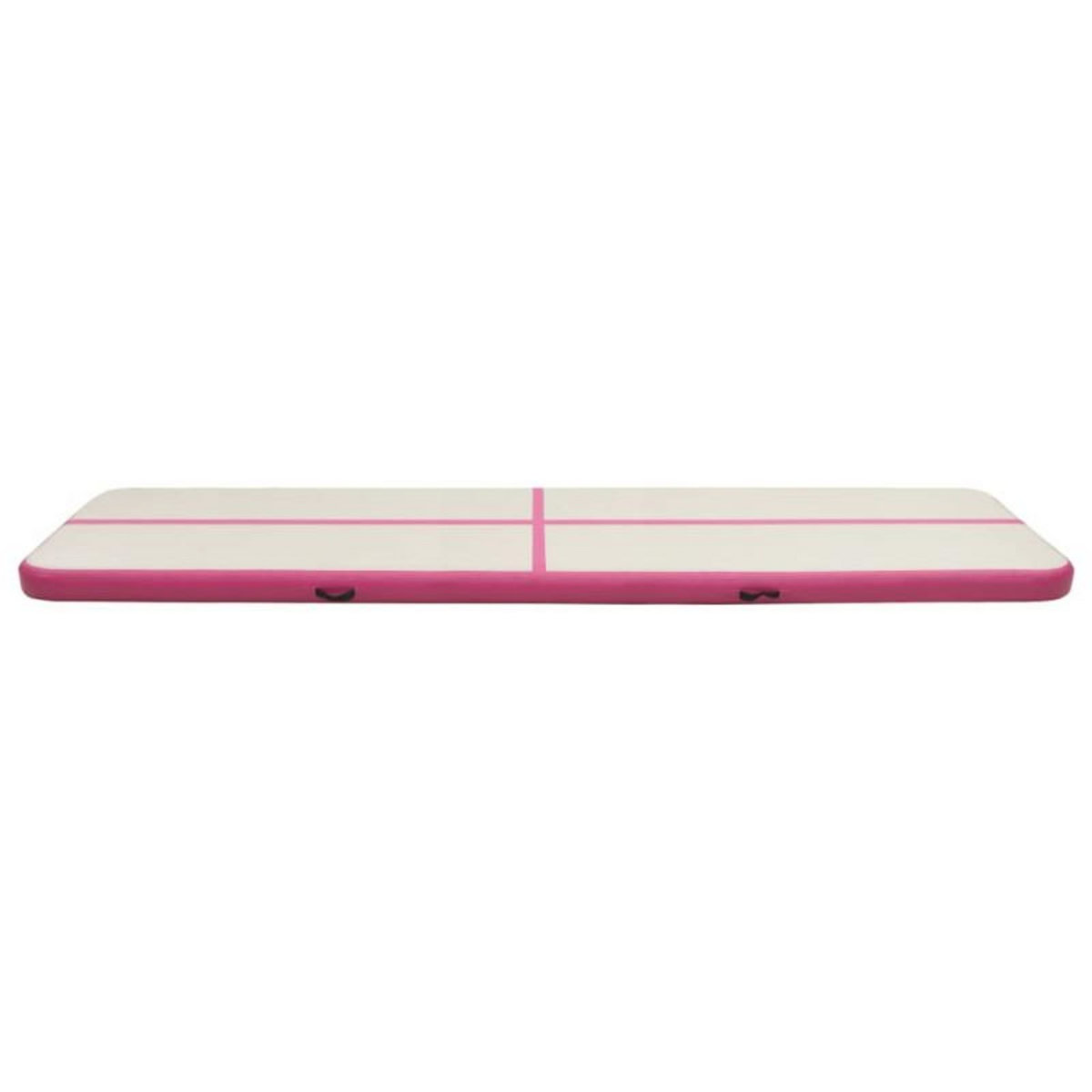 VIDAXL Tapis gonflable de gymnastique avec pompe 800x100x15cm PVC Rose