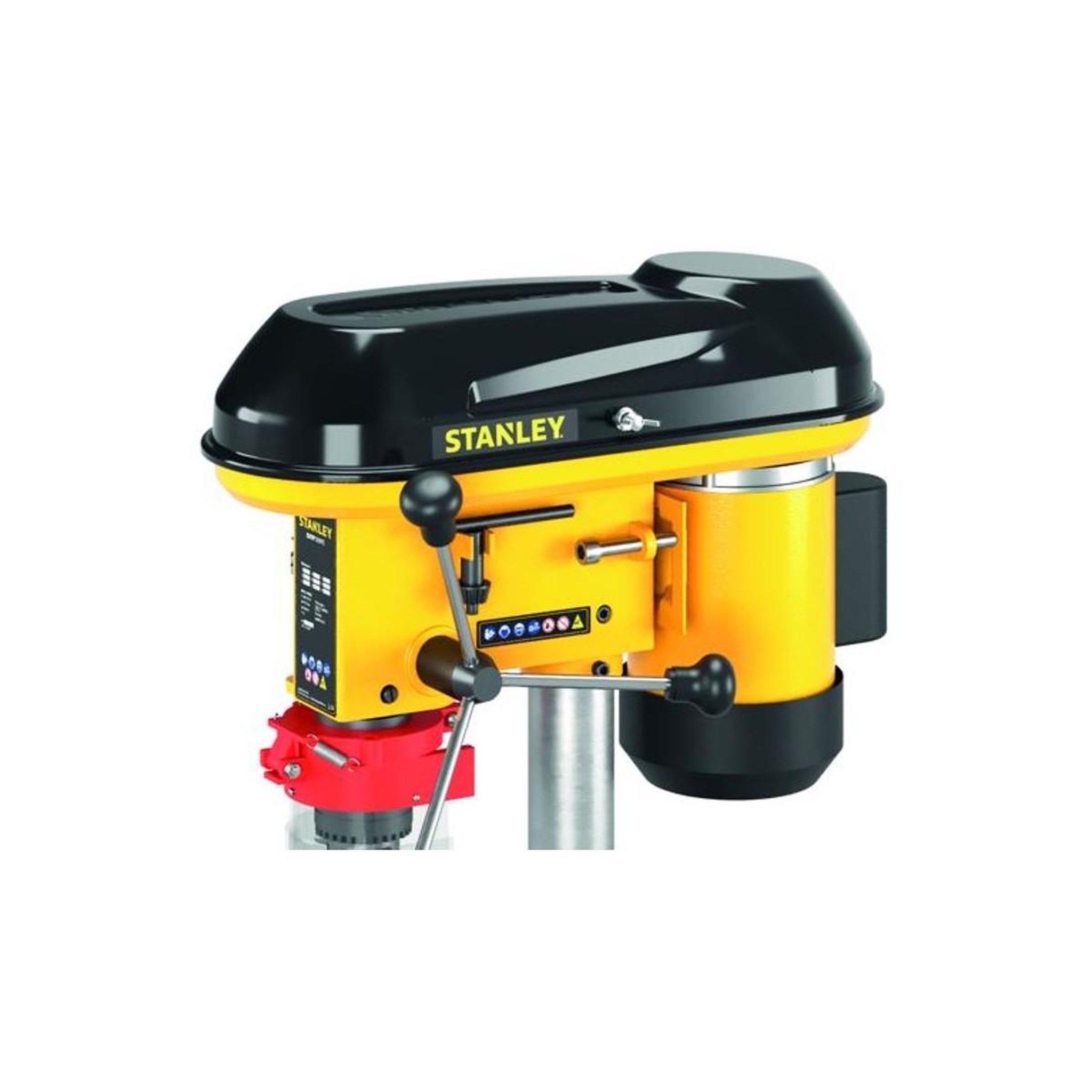 Voir la diapositive 2 : Stanley Perceuse à colonne d'établi 400w 9 vitesses mandrin 1.5 à 13mm stanley