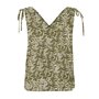Voir la diapositive 1 : Only Blouse Beige/Vert Femme Only Nova Life