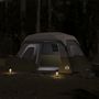 Voir la diapositive 3 : VIDAXL Tente familiale avec LED 6 personnes liberation rapide