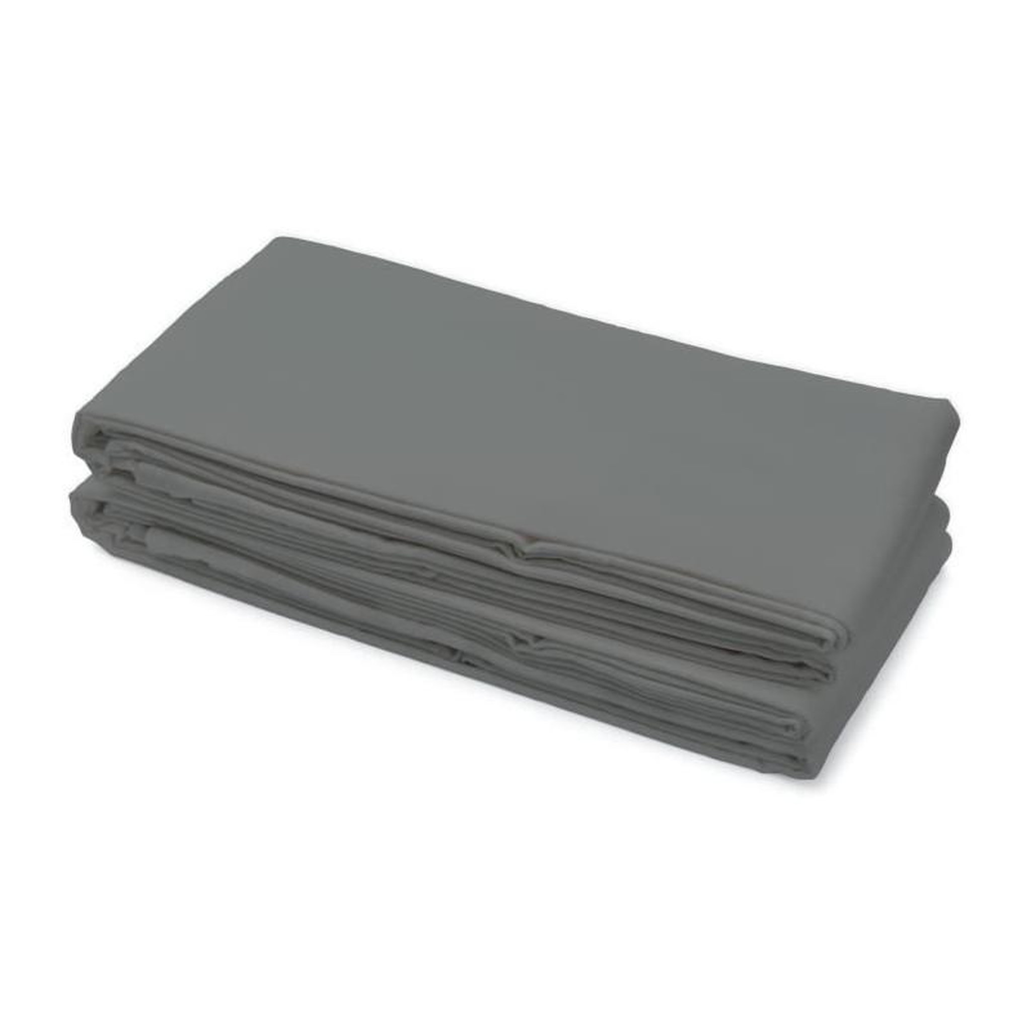 Voir la diapositive 4 : HOME LINGE PASSION Drap plat - HOME LINGE PASSION - 180 x 290 cm - 1 personne - Anthracite