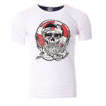 LA MAISON BLAGGIO T-shirt Blanc Homme La Maison Blaggio MORO. Coloris disponibles : Blanc